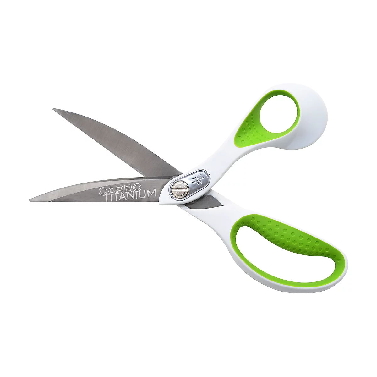 Schere Carbo Titanium, Stahl rostfrei, antihaftbeschichtet, für Rechtshänder, L 238 mm