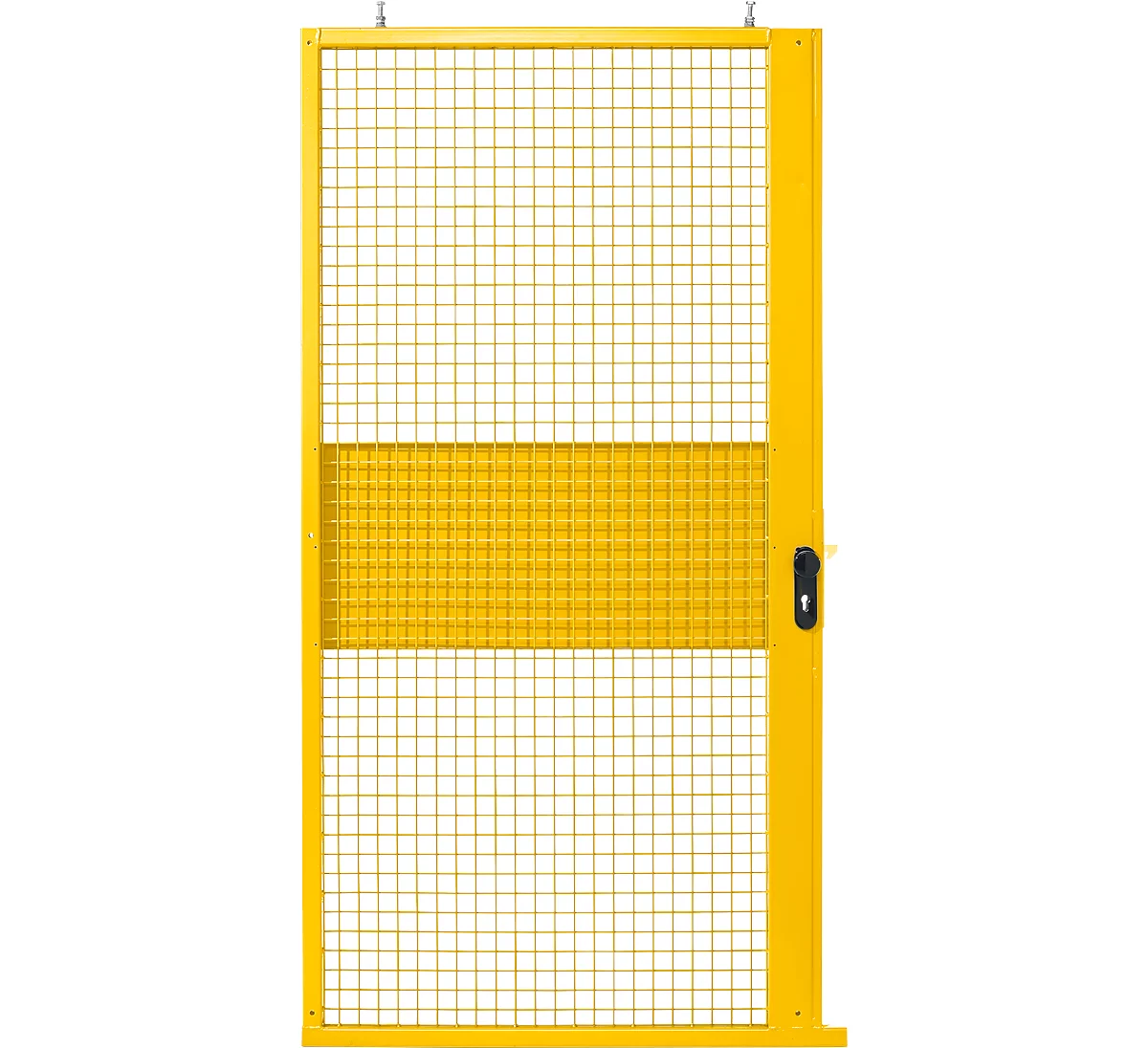 Schiebetür, für Gittertrennwandsystem, B 1110 x H 2110 mm, gelb