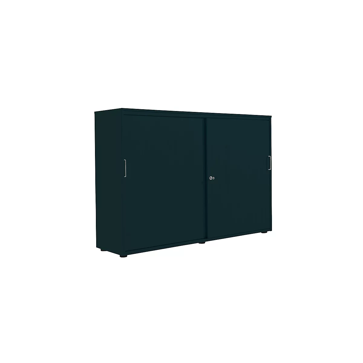 Schiebetürenschrank, B 1600 mm, 3 OH, graphit