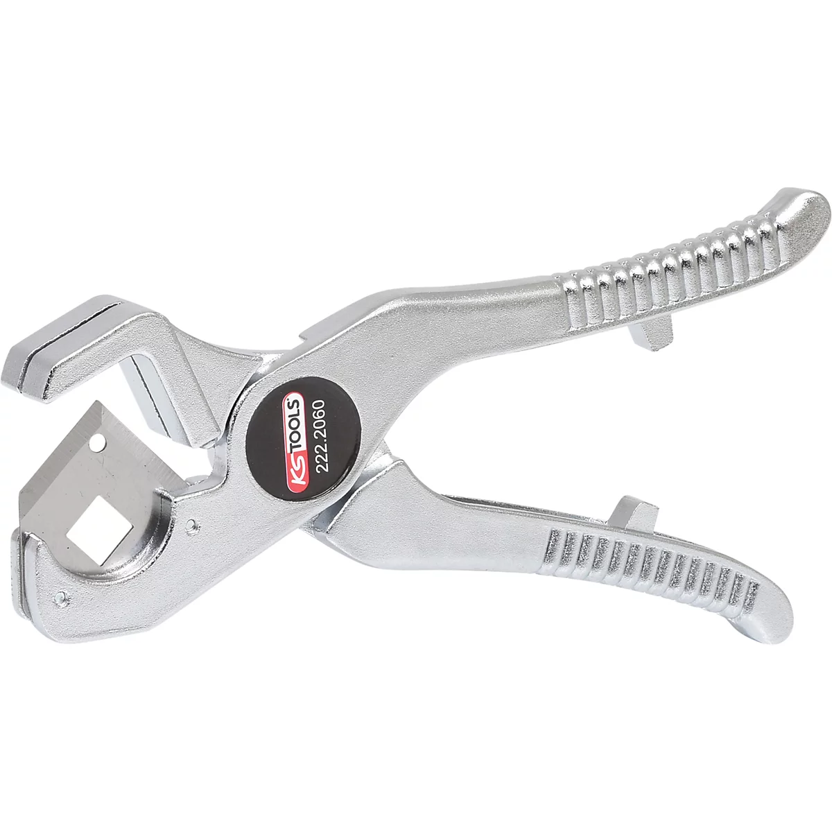 Metallfarbener Rohrschneider mit schwarzem KS TOOLS Logo.