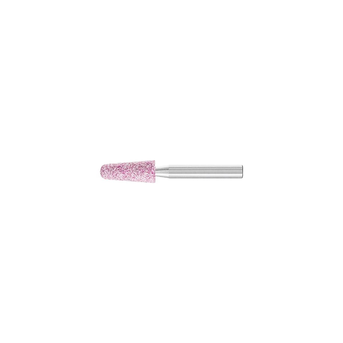 Schleifstift ZY STEEL D10xH25mm 6mm Edelkorund ADW 46 KE PFERD, 10 Stück