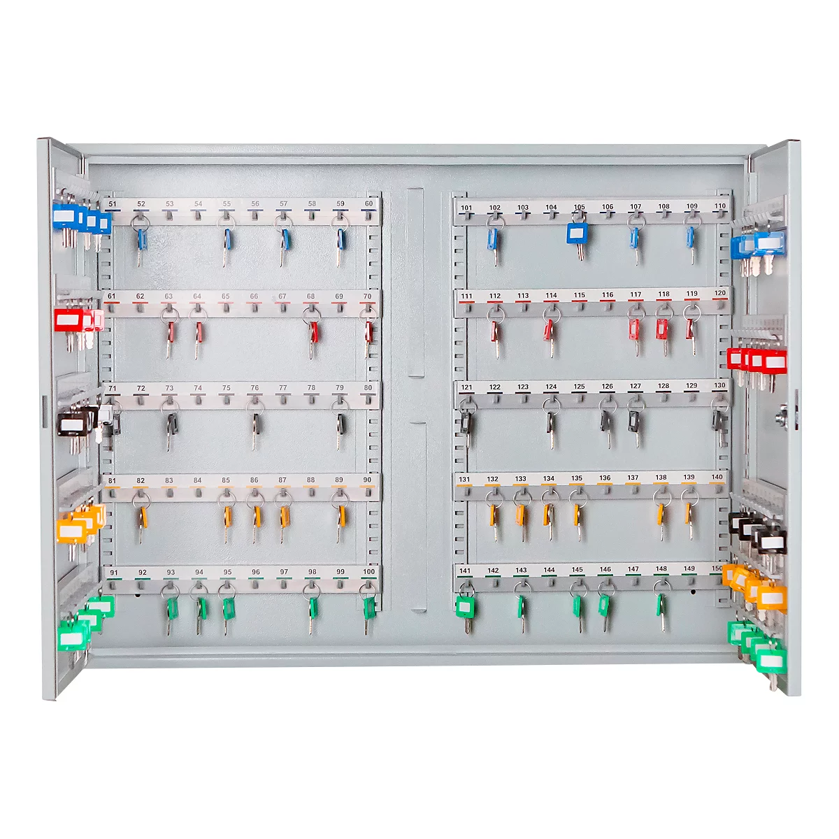 Schlüsselschrank, Doppeltür, für 200 Schlüssel