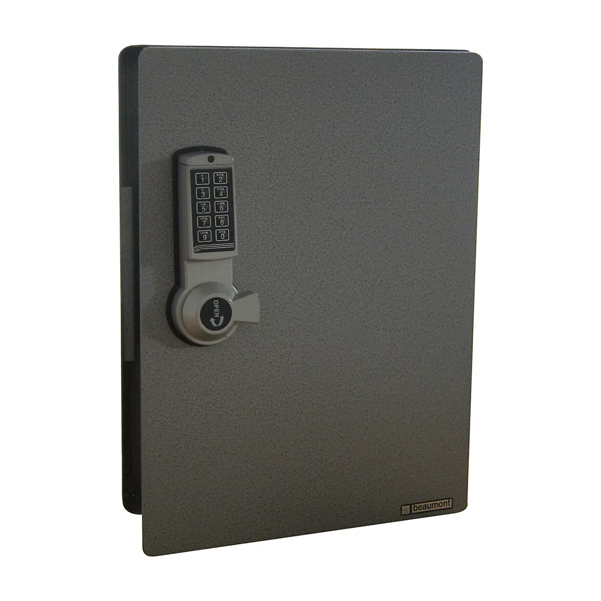 Schlüsselschrank mit Elektronikschloss, 91 Haken, silber hammerschlag