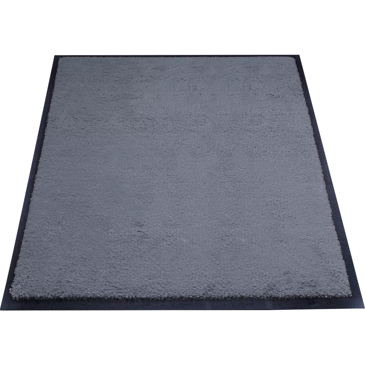 Schmutzfangmatte miltex Eazycare Style, eckig, antistatisch, UV-beständig, waschbar, High-Twist-Nylon & Niltrilgummi, 750 x 850 mm, blaugrau