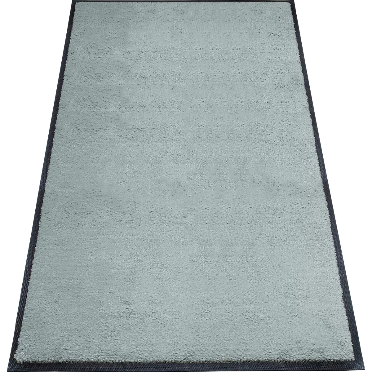 Schmutzfangmatte miltex Eazycare Style, eckig, antistatisch, UV-beständig, waschbar, High-Twist-Nylon & Niltrilgummi, 850 x 1500 mm, azurblau