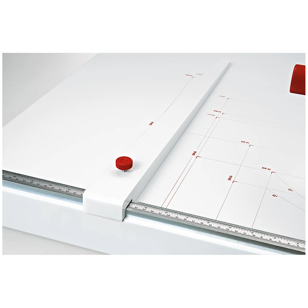 Schneidemaschine IDEAL 1171, für bis zu 40 Blatt, Schnittlänge 710 mm, B 553 x T 980 x H 520 mm