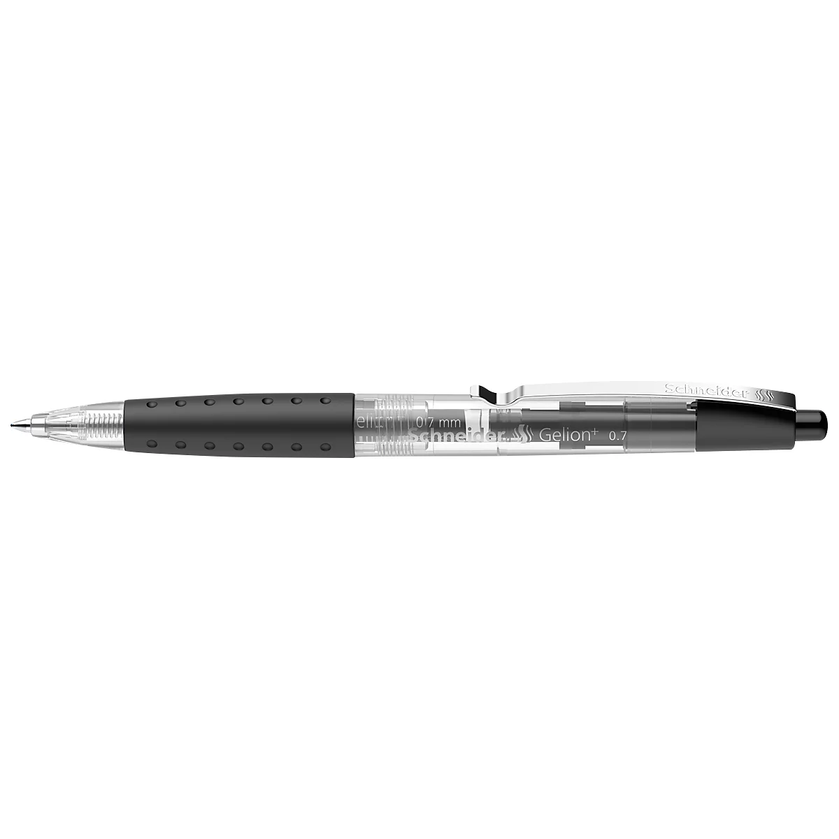 SCHNEIDER Gelschreiber Gelion 1, Strichstärke 0,4 mm, schwarz, 10 Stück