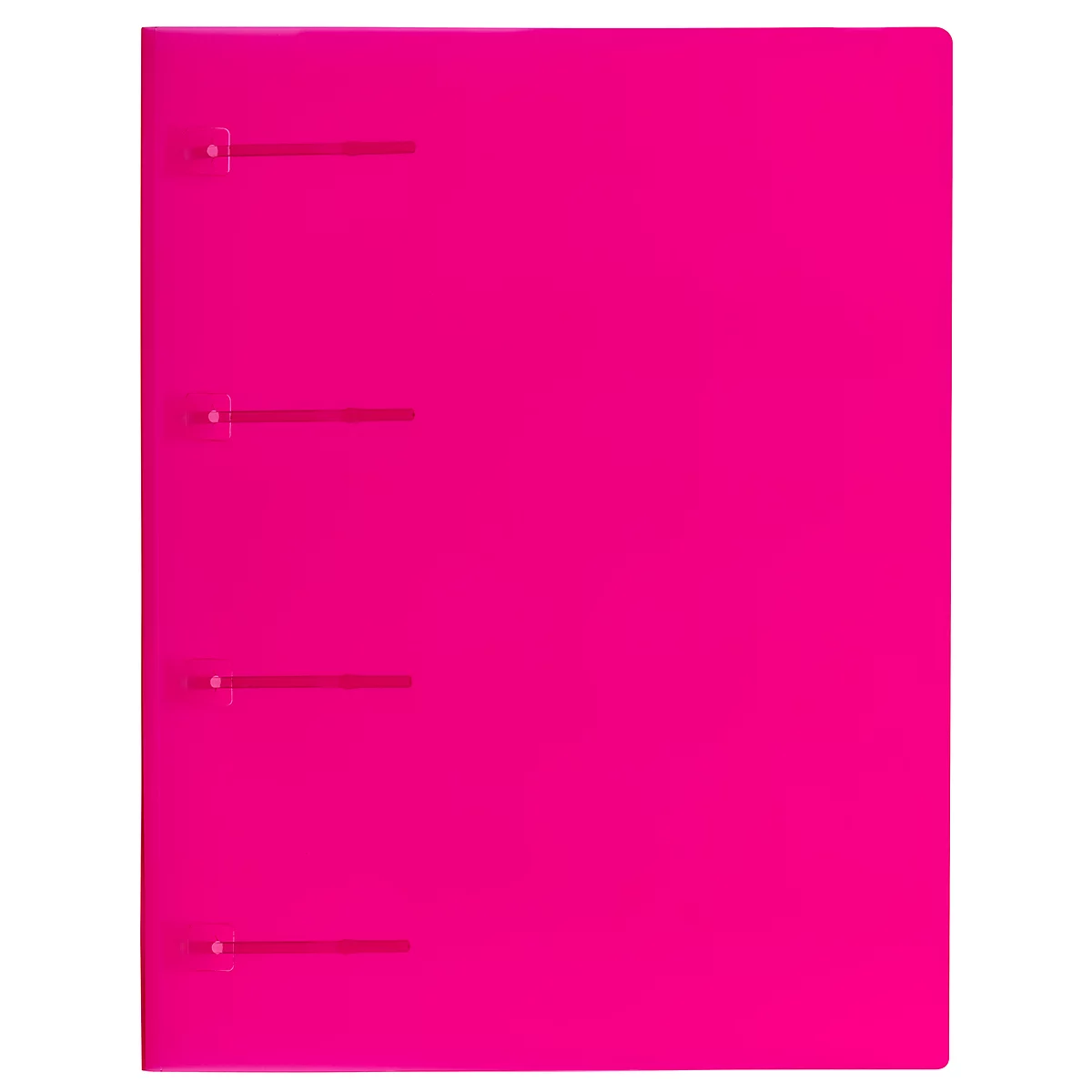 Schnellhefter Kolma Easy XL, A4, KolmaFlex, halbtransparent, berry
