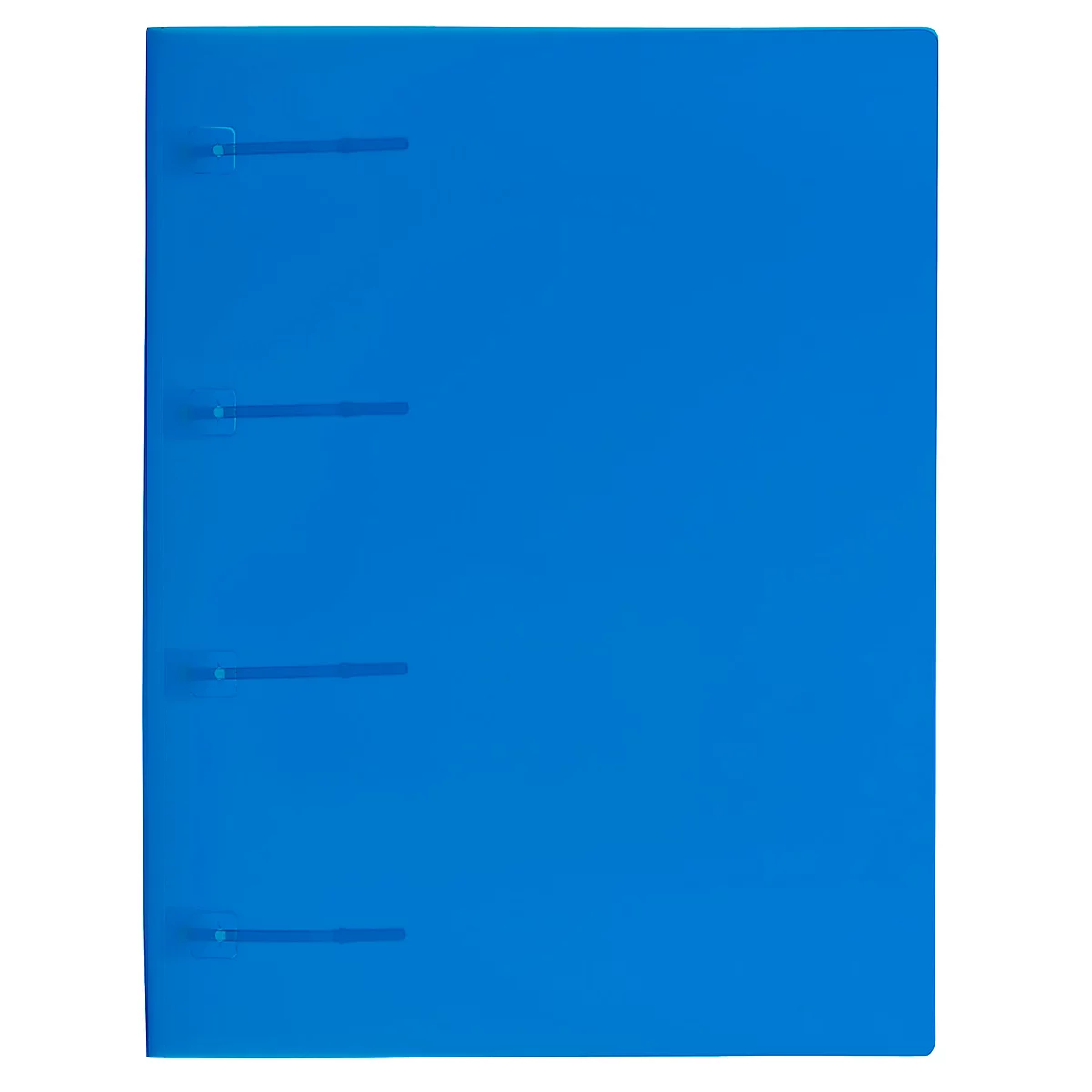 Schnellhefter Kolma Easy XL, A4, KolmaFlex, halbtransparent, blau