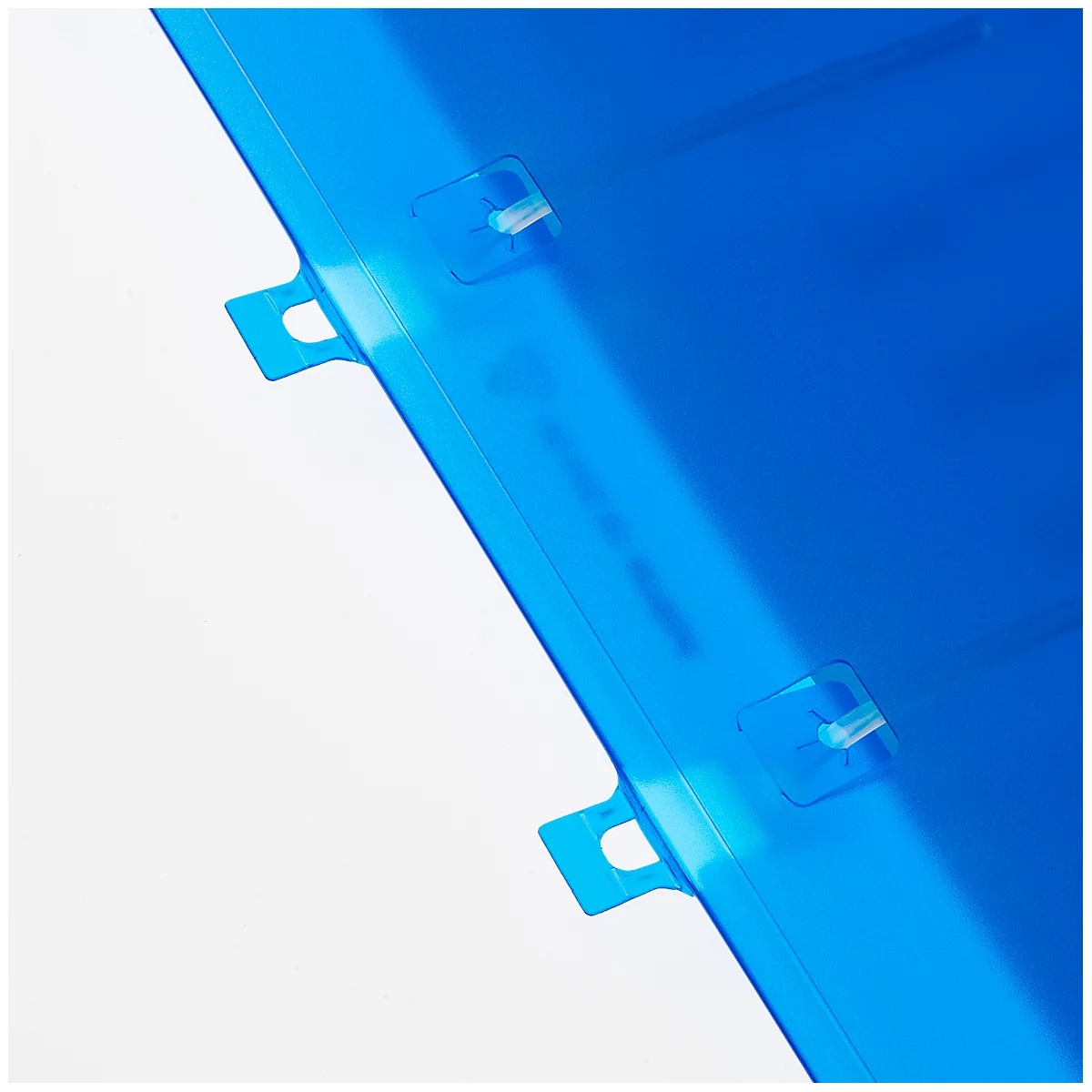 Schnellhefter Kolma Easy XL, A4, KolmaFlex, halbtransparent, blau