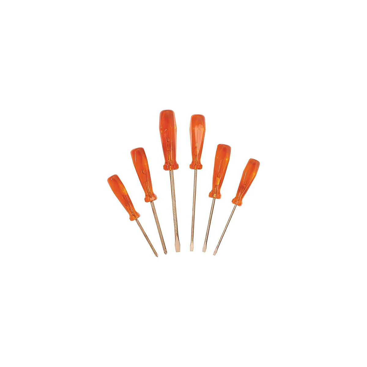 Schraubendrehersatz 6-tlg.Schlitz/PH funkenfrei ENDRES TOOLS