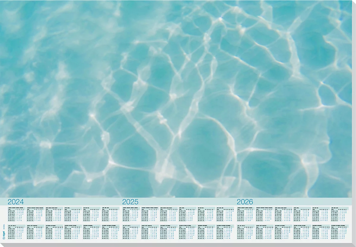 Schreibunterlage 'Cool Pool', 80g/m², 30 Blatt