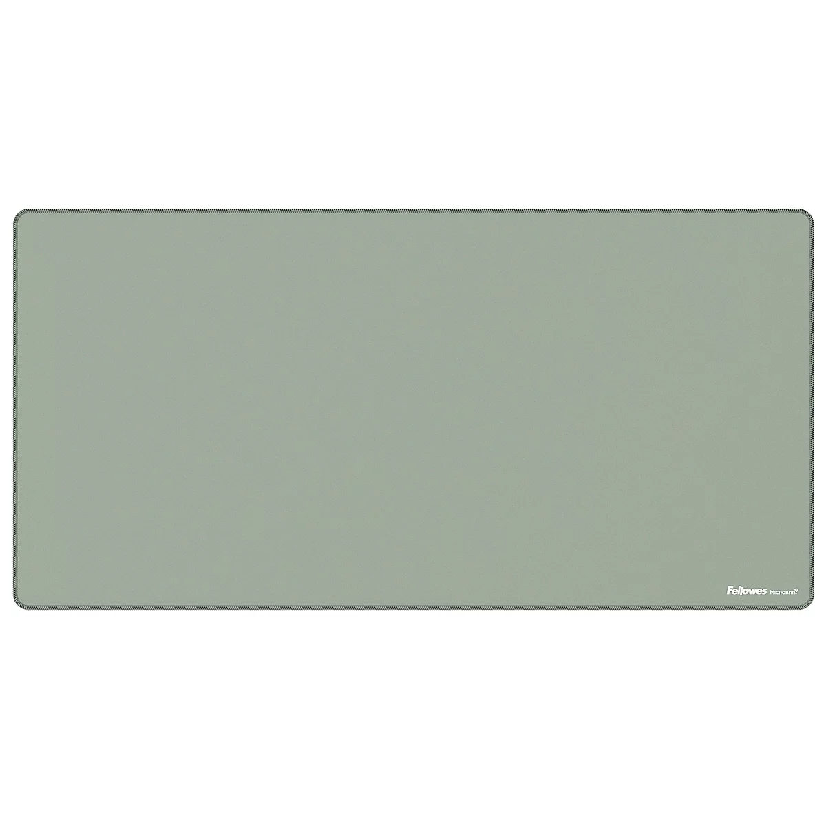 Verschiedene farbige Mauspads nebeneinander. Ein blaues Pad mit dem Logo „Fellowes“ liegt oben.