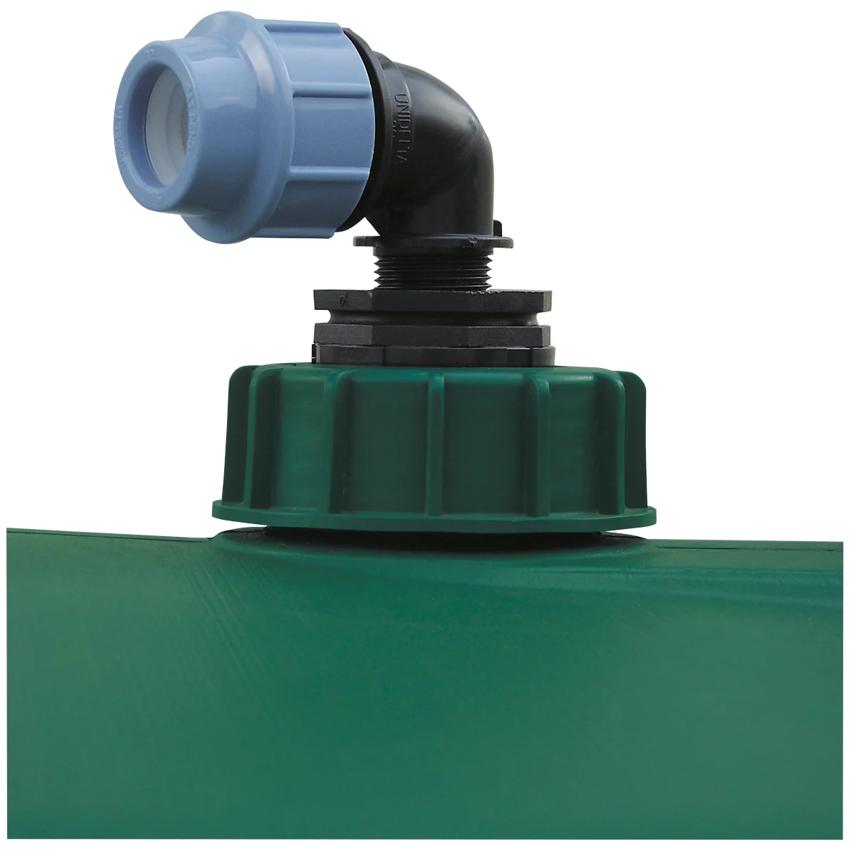 Schroefaansluiting Cemo, voor dompelpompen van opslagtanks tot 2000 l en grote opslagtanks tot 3000 l, 1'.