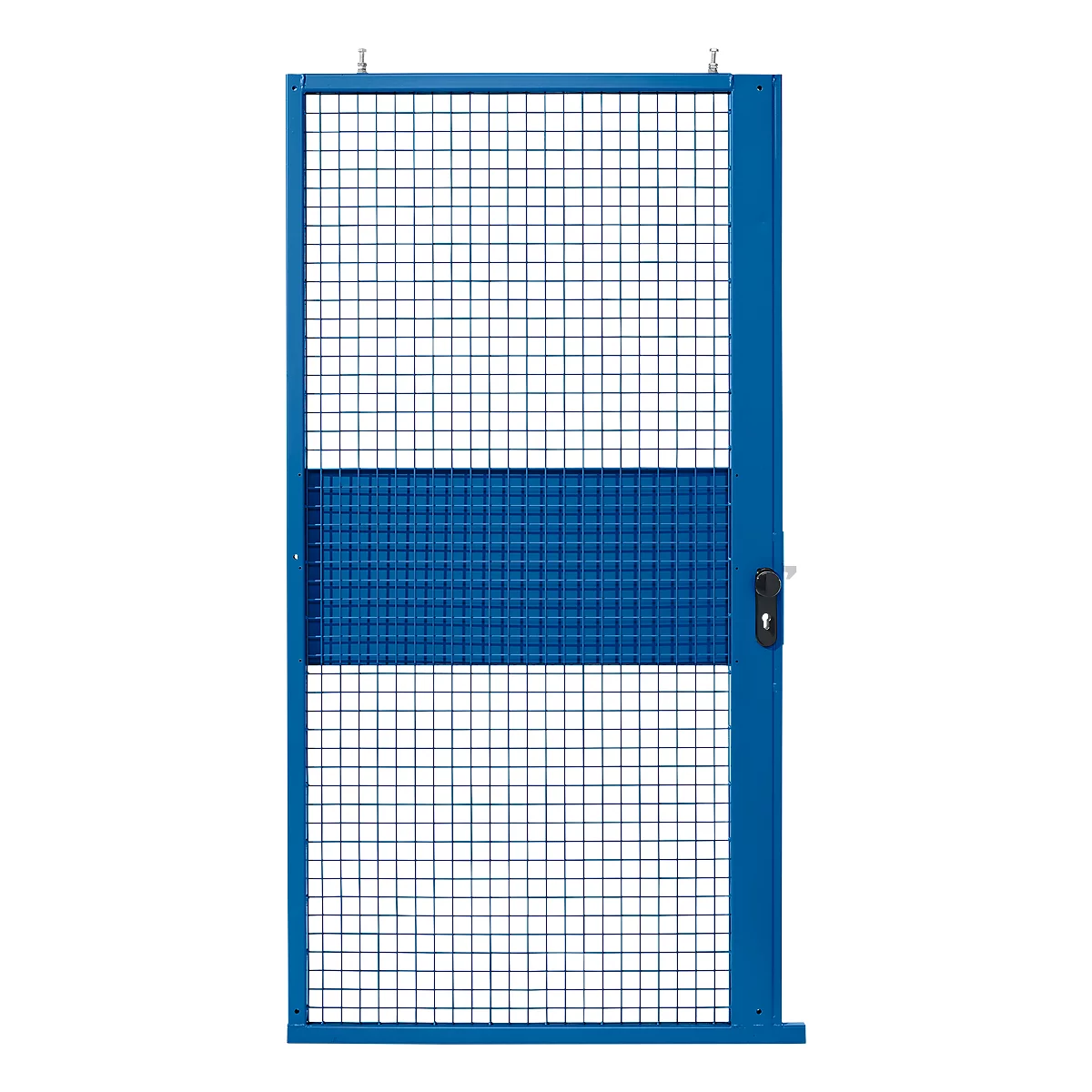 Schuifdeur, voor gaas-scheidingswandsysteem, B 1110 x H 2110 mm, blauw