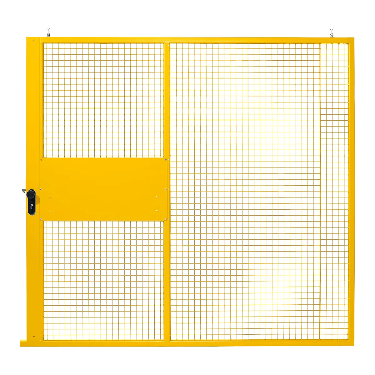 Schuifdeur, voor gaas scheidingswandsysteem, B 2238 x H 2110 mm, geel