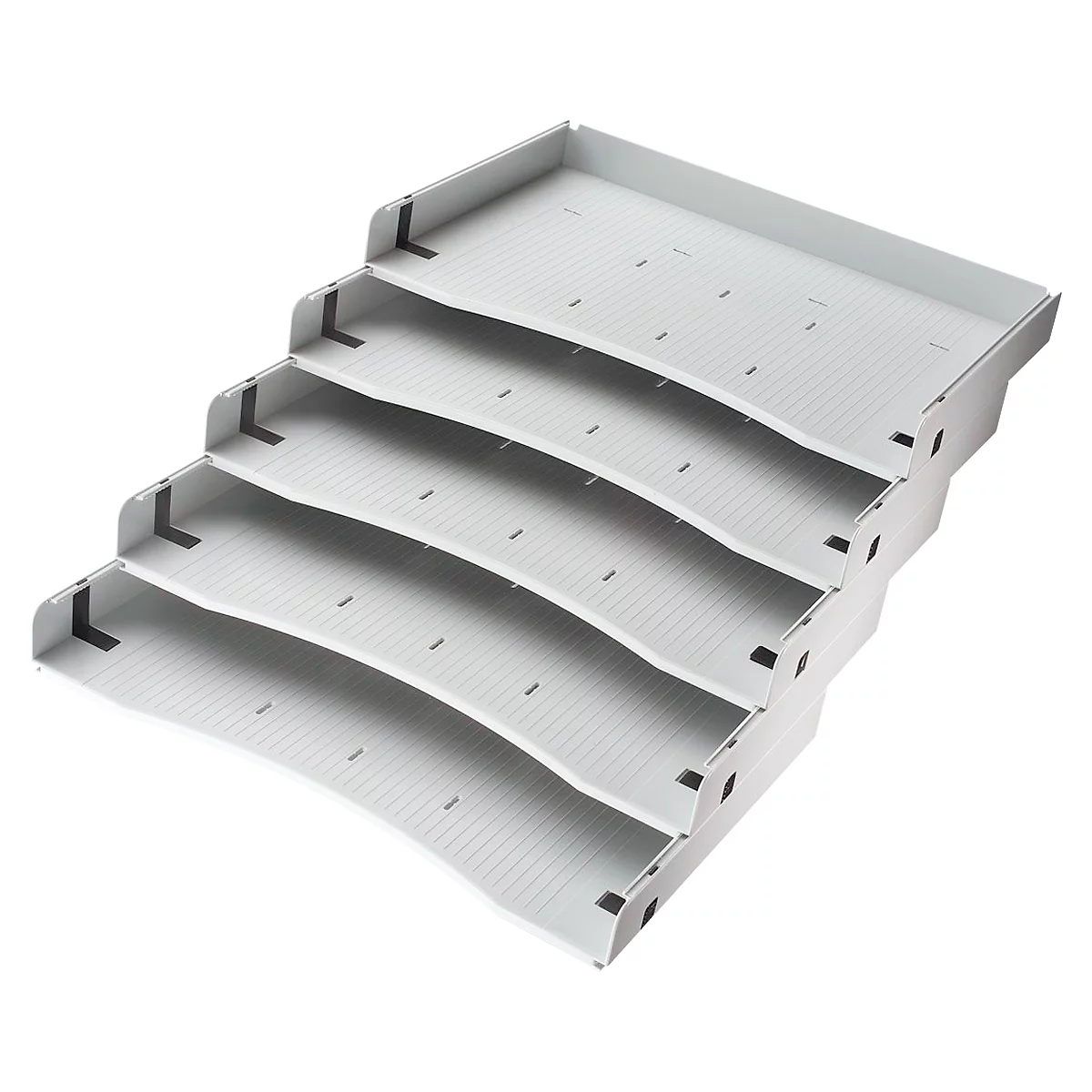 Schuin legbord, DIN A4, voor mobiele containers, 5 stuks