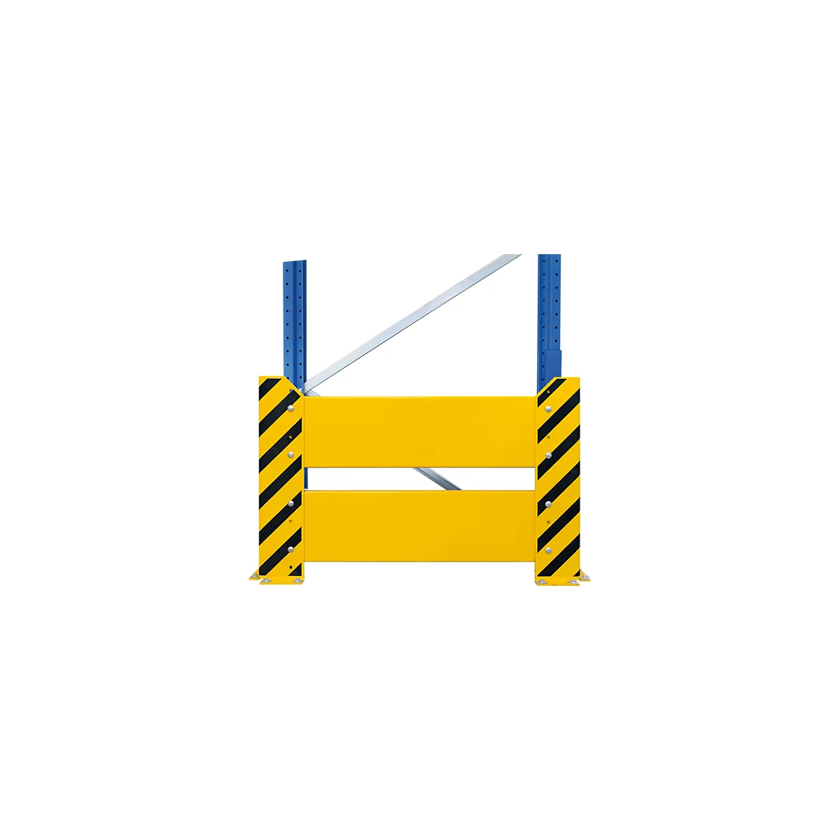 Schulte Lagertechnik Ancrage à visser pour angles de protection contre les chocs, longueur 90 mm, galvanisé