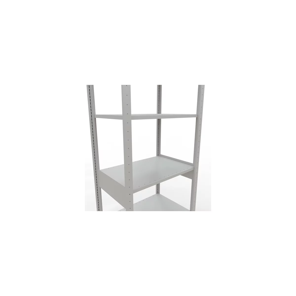 SCHULTE Lagertechnik - Basiseenheid met lengtebout - 2500x 750x500 mmm, type 150 kg
