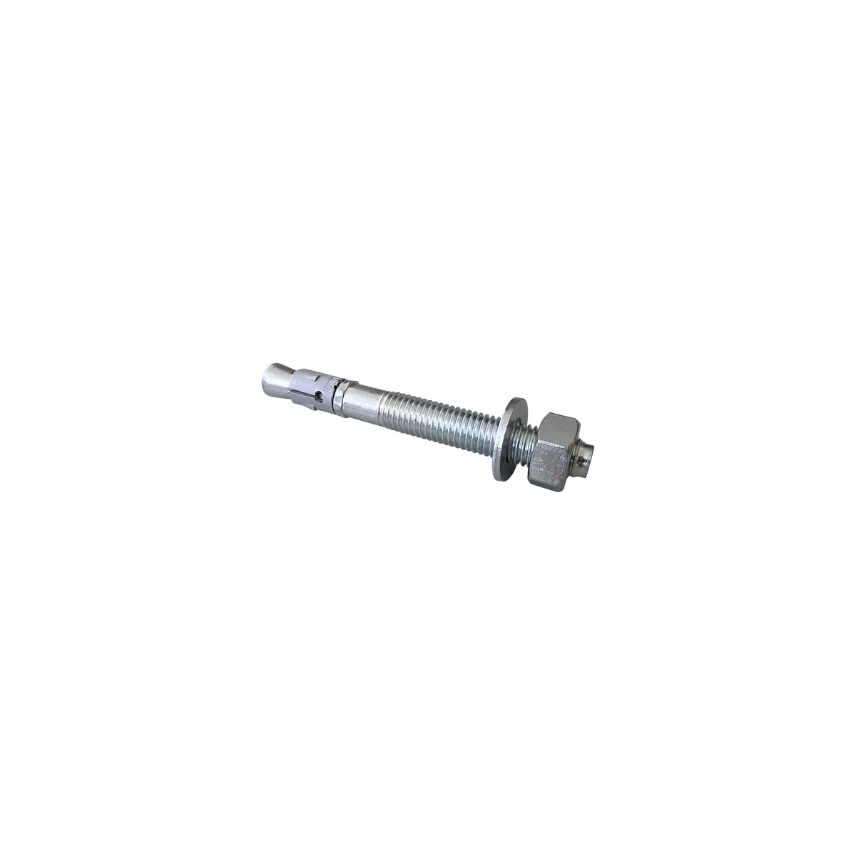 Schulte Lagertechnik Bodenanker für Palettenregal-Rahmen, 115 mm lang, Edelstahl