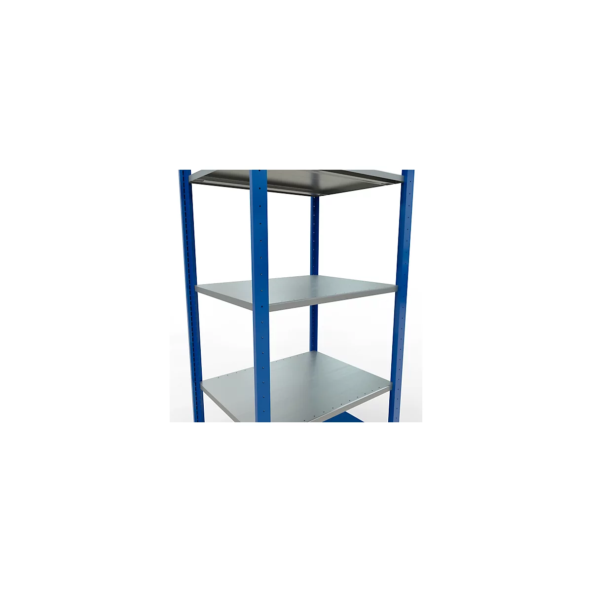 SCHULTE Lagertechnik - Boutloos basisrek - 2000x 750x600 mm, type 150 kg