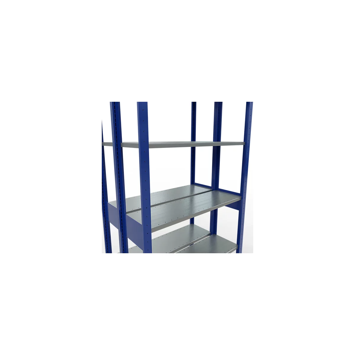 SCHULTE Lagertechnik - Boutloze dubbele bodemplank type 150 - 2500x1000x2x300 mm 2x6 legborden