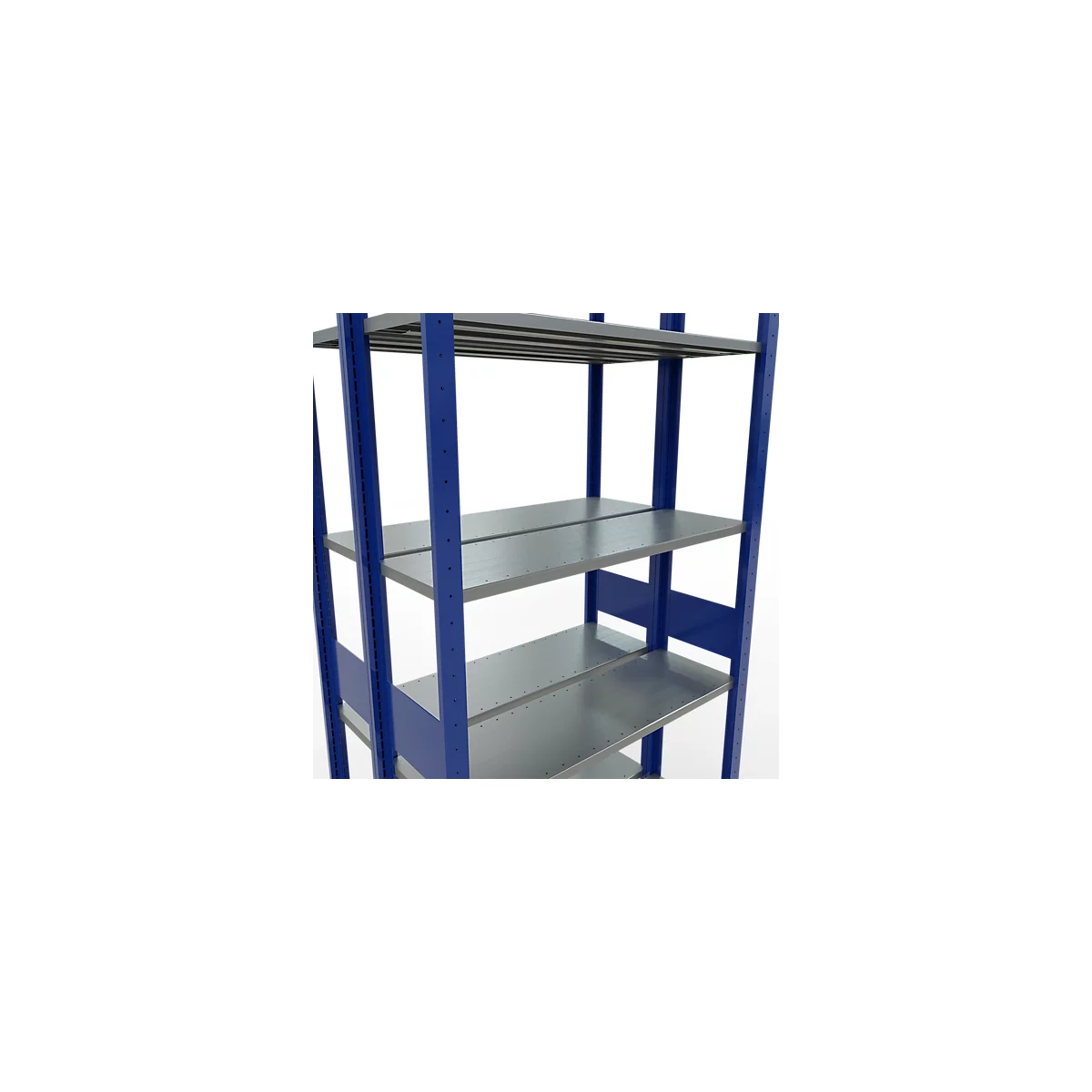 SCHULTE Lagertechnik - Boutloze dubbele bodemplank type 150 - 3000x1000x2x300 mm 2x7 legborden