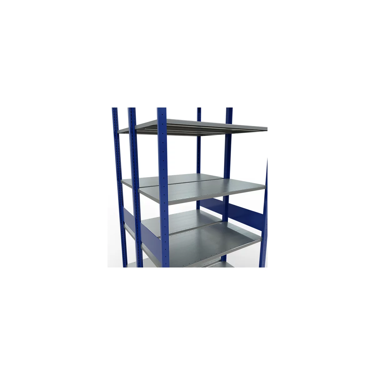 SCHULTE Lagertechnik - Boutloze dubbele bodemplank type 150 - 3000x1000x2x500 mm 2x7 legborden
