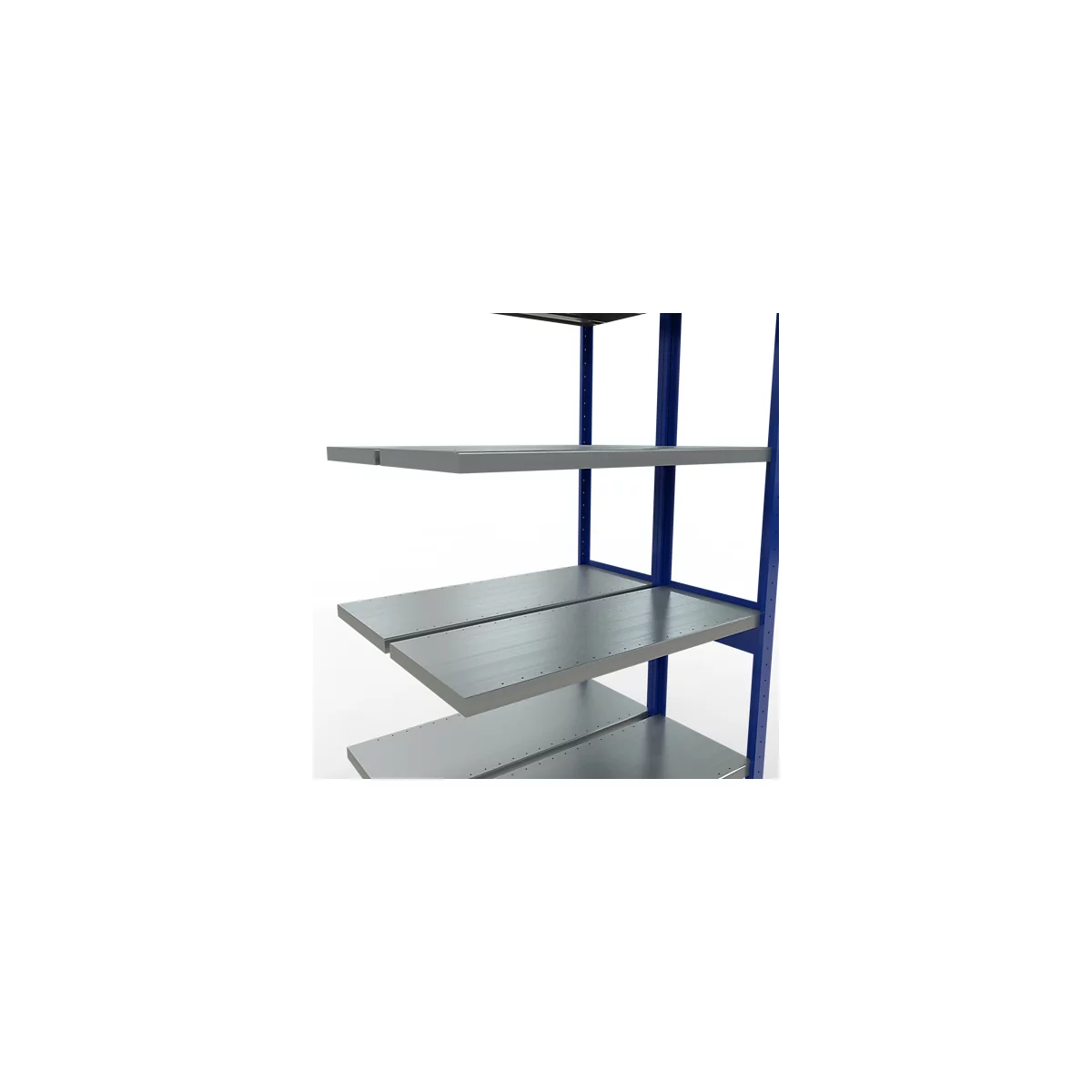 SCHULTE Lagertechnik - Dubbel legbordstelling. Type 250 kg - 2500x1000x2x400 mm, 12 legborden