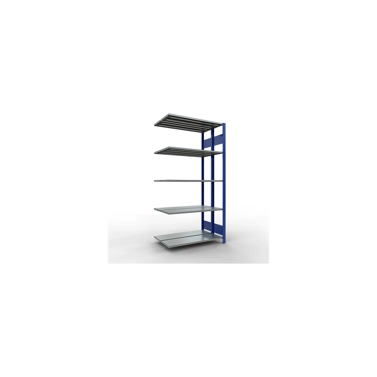 SCHULTE Lagertechnik - Dubbele stapelbak type 150 - 2000x1000x2x300 mm 2x5 schappen