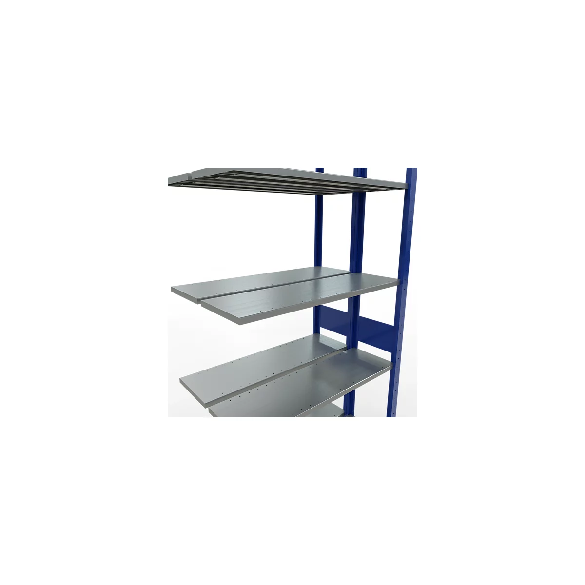 SCHULTE Lagertechnik - Dubbele stapelbak type 150 - 3000x1000x2x300 mm 2x7 schappen