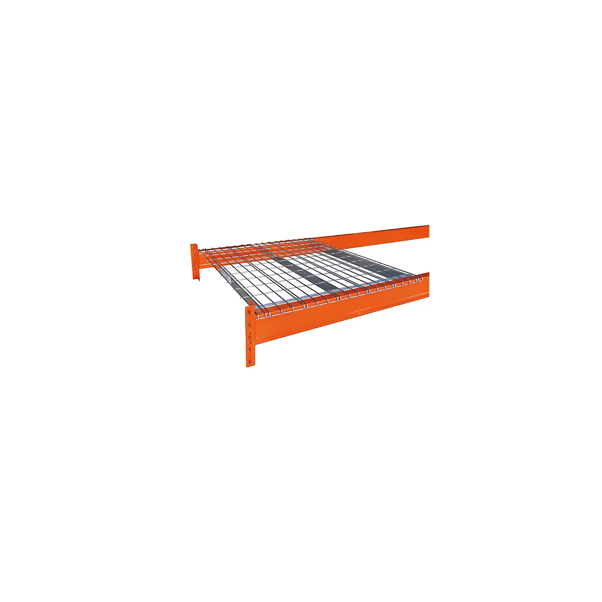 Schulte Lagertechnik gaasdragers voor palletstellingen, D 1100 mm, voor staanderdiepte 50 mm, staanderlengte 2700 mm, verzinkt, 3 stuks.