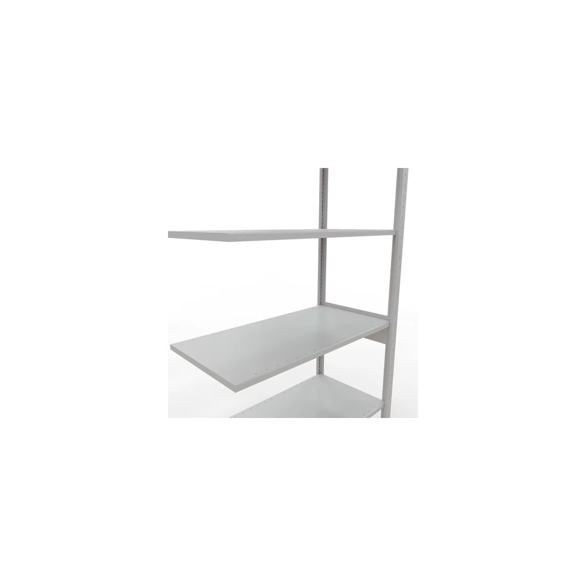 SCHULTE Lagertechnik - Insteekbevestiging met lengtebout - 2500x1000x500 mm, type 150 kg