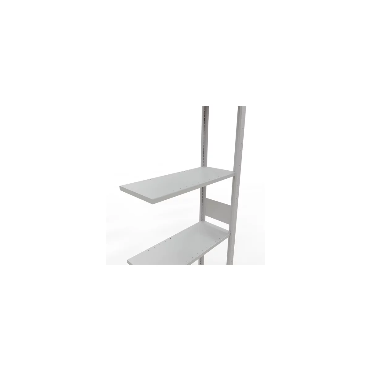 SCHULTE Lagertechnik - Insteekbevestiging met lengtebout - 3000x750x300 mm, type 150 kg