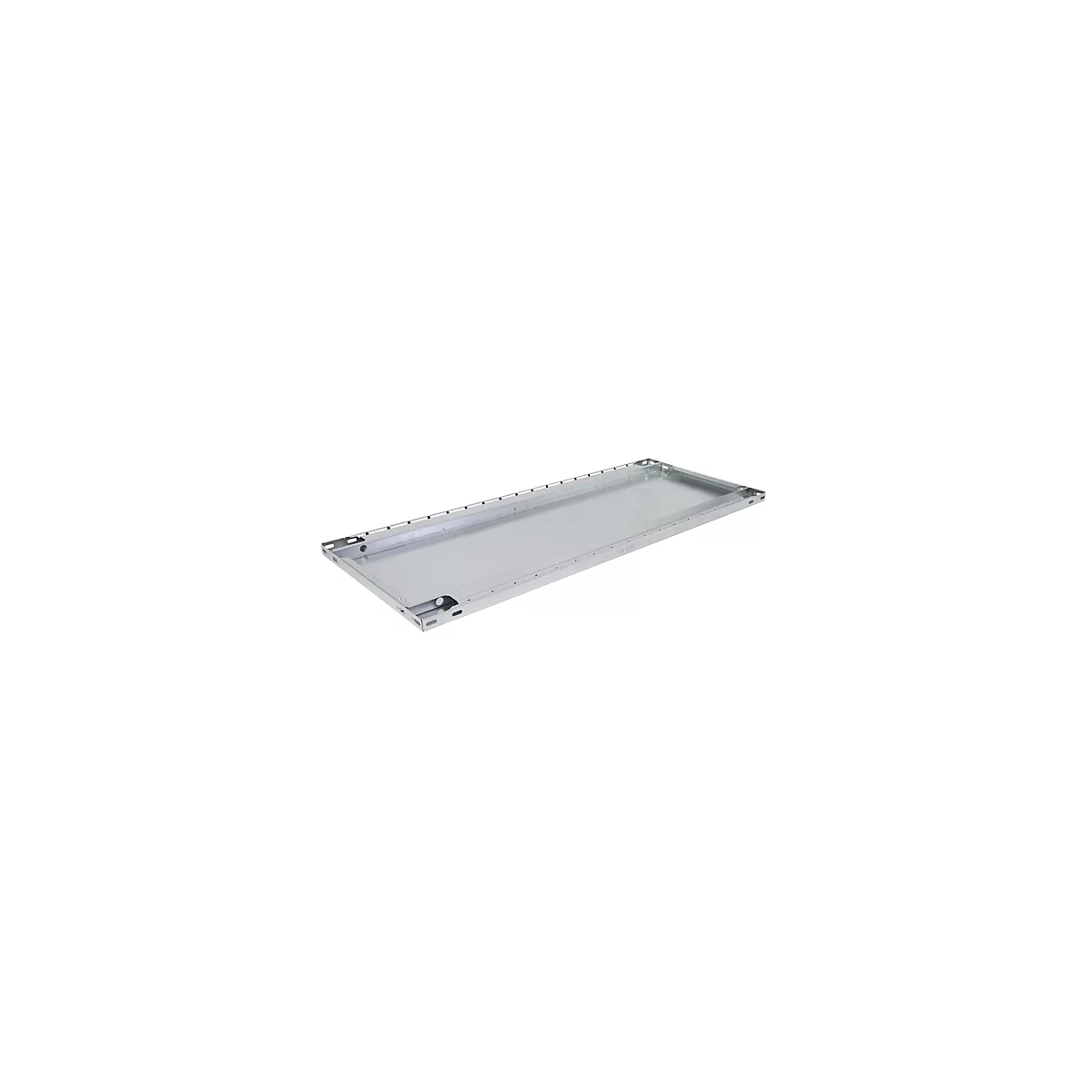 SCHULTE Lagertechnik MULTIPlus 150 extra legbord, 1300x300 mm, 25 mm rand, met 4 legbordsteunen
