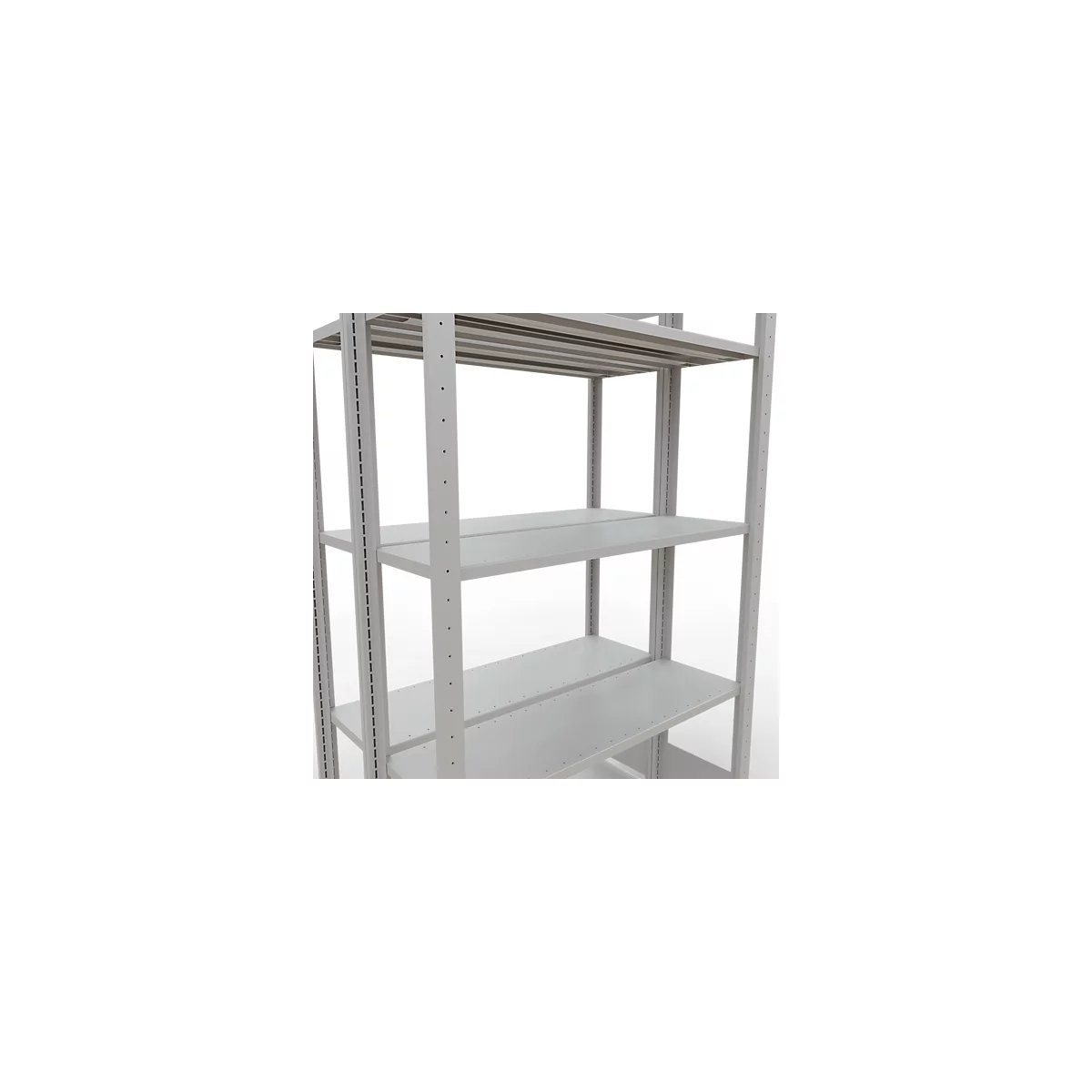 SCHULTE Lagertechnik - Rayonnage de base double emboîtable Type 150 - 2000x1000x2x300 mm 2x5 tablettes
