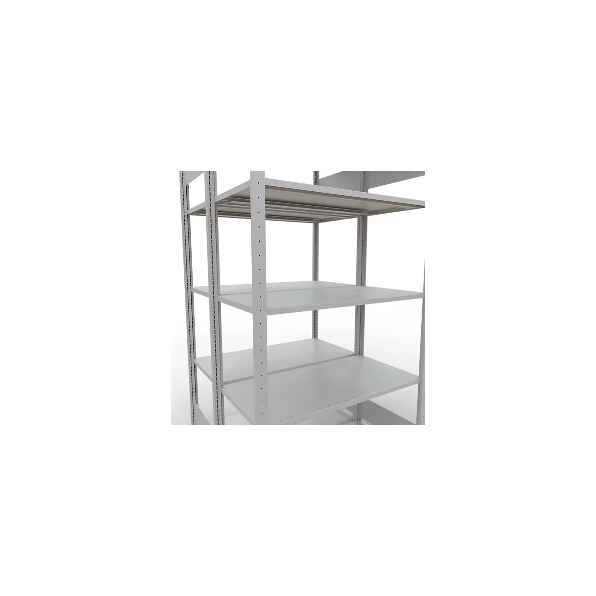 SCHULTE Lagertechnik - Rayonnage de base double emboîtable Type 150 - 2000x1000x2x500 mm 2x5 tablettes