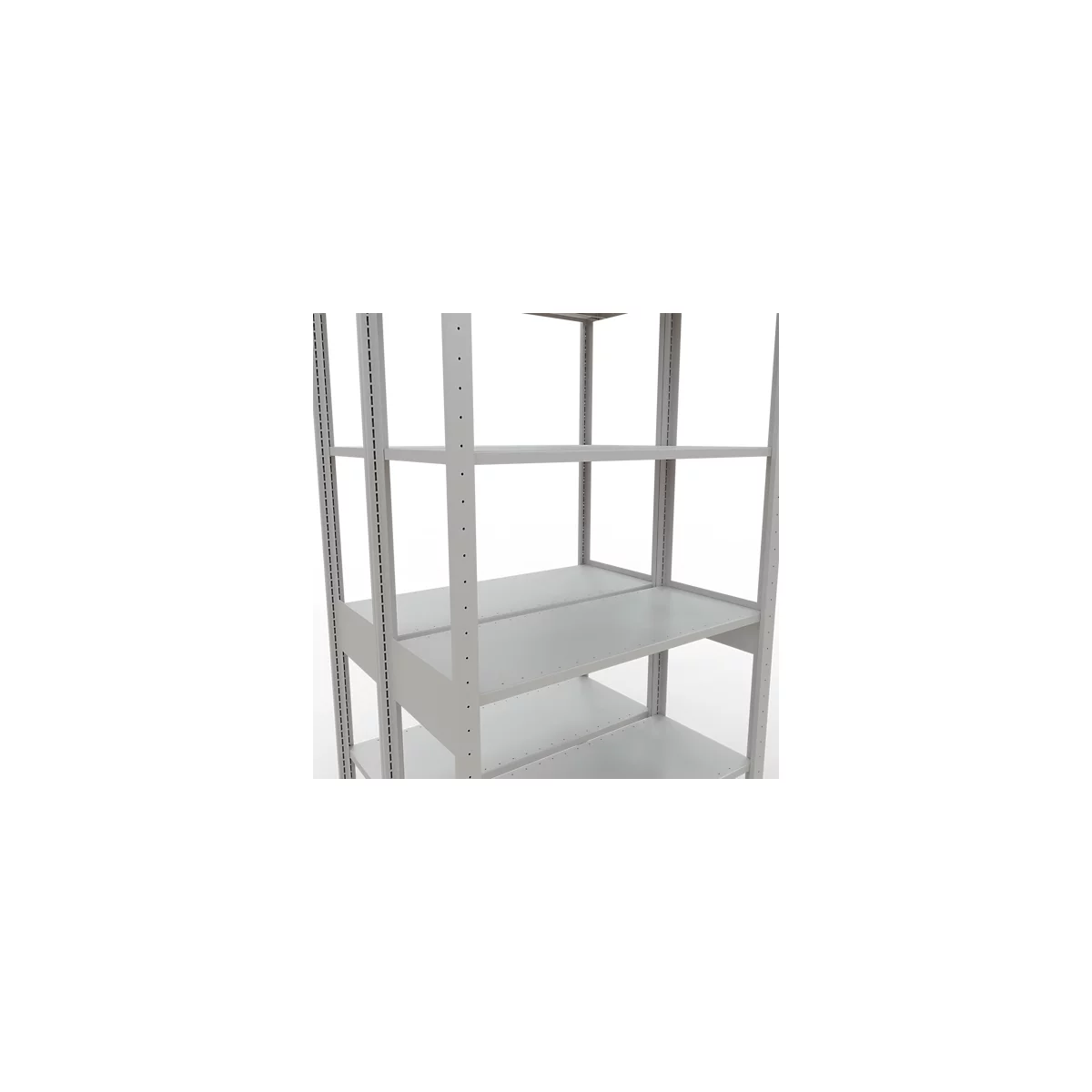SCHULTE Lagertechnik - Rayonnage de base double emboîtable Type 150 - 2500x1000x2x400 mm 2x6 tablettes