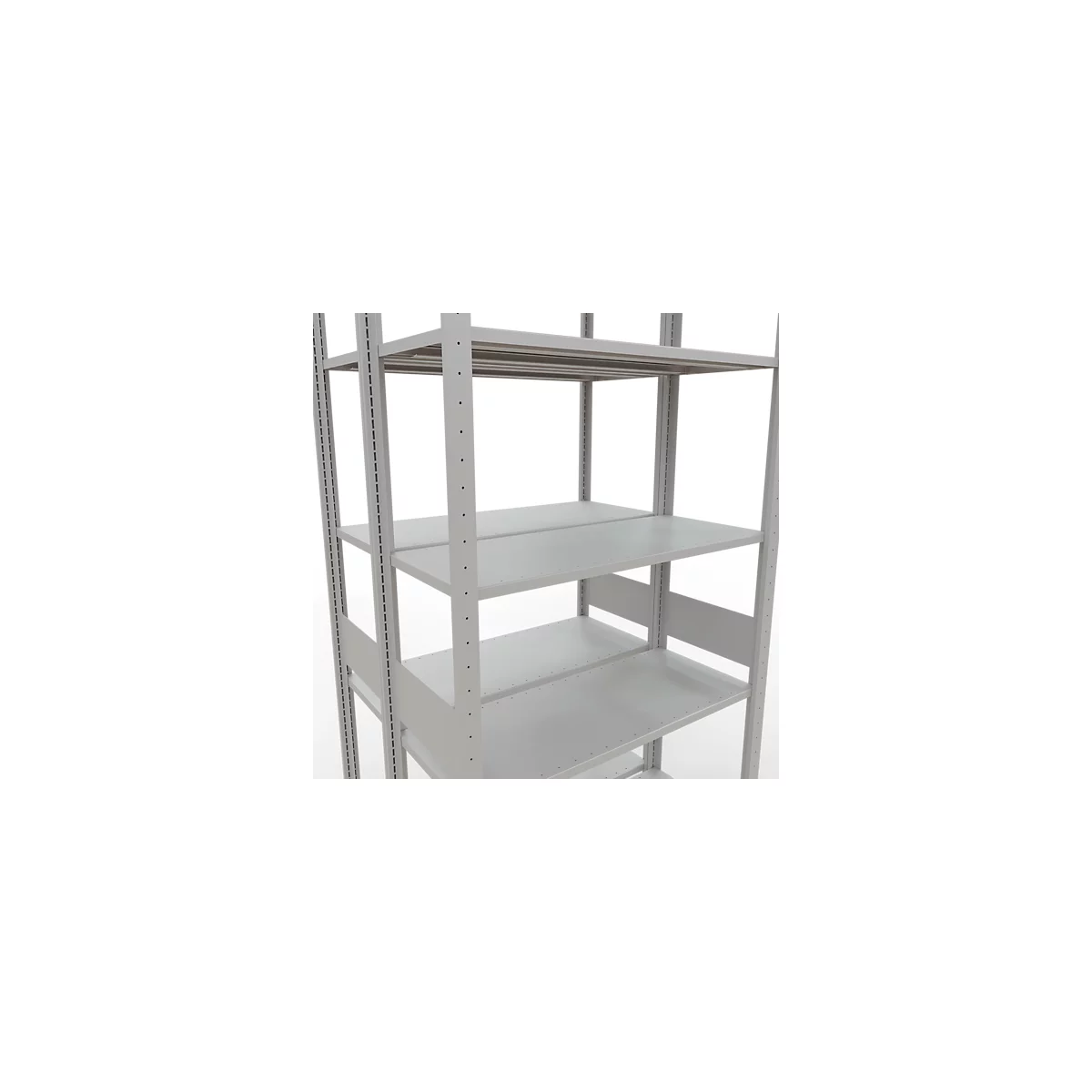 SCHULTE Lagertechnik - Rayonnage de base double emboîtable Type 150 - 3000x1000x2x400 mm 2x7 tablettes