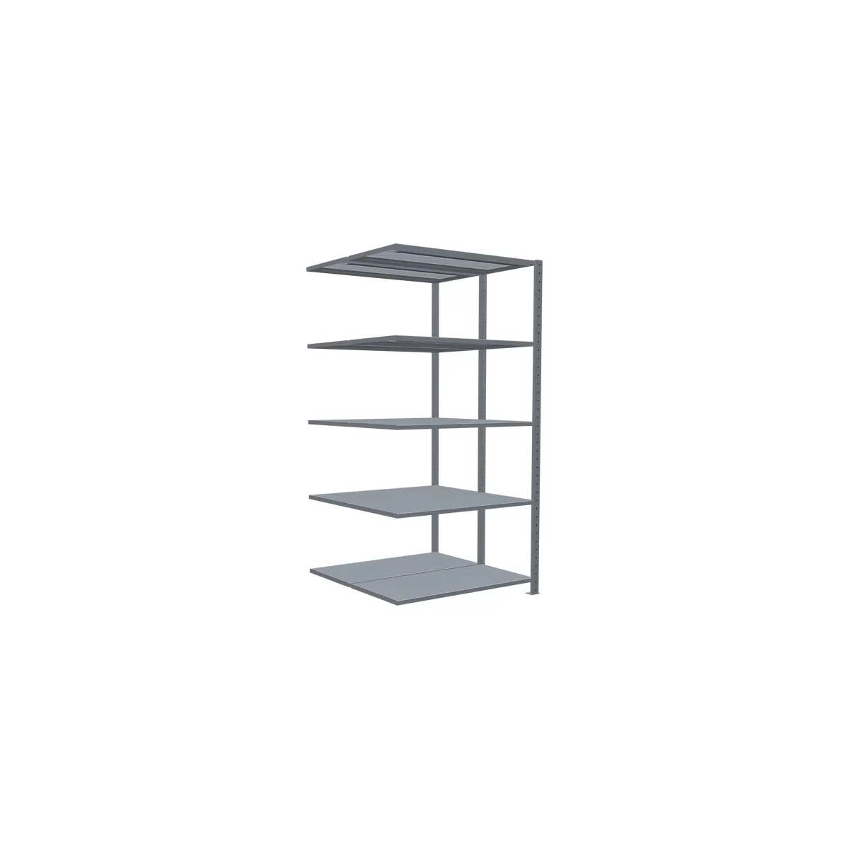 SCHULTE Lagertechnik - Rayonnage double emboîtable type 150 - 2000x1000x2x500 mm,galv. 2x5 étagères
