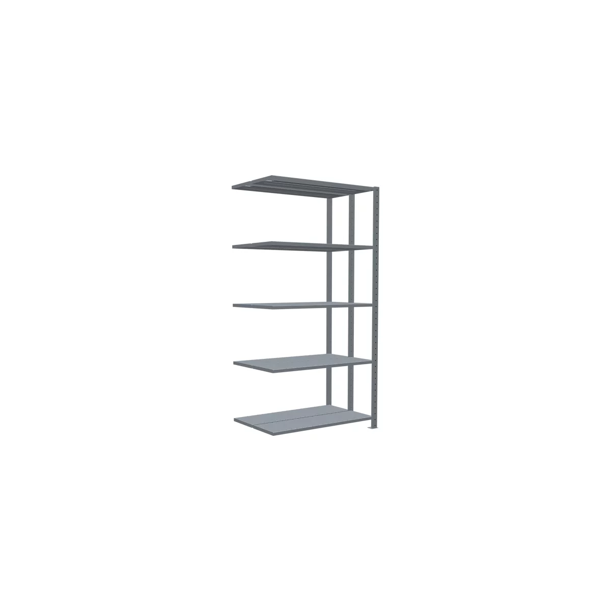 SCHULTE Lagertechnik - Rayonnage double emboîtable type 150 - 2000x1000x300 mm galv. 2x5 tablettes