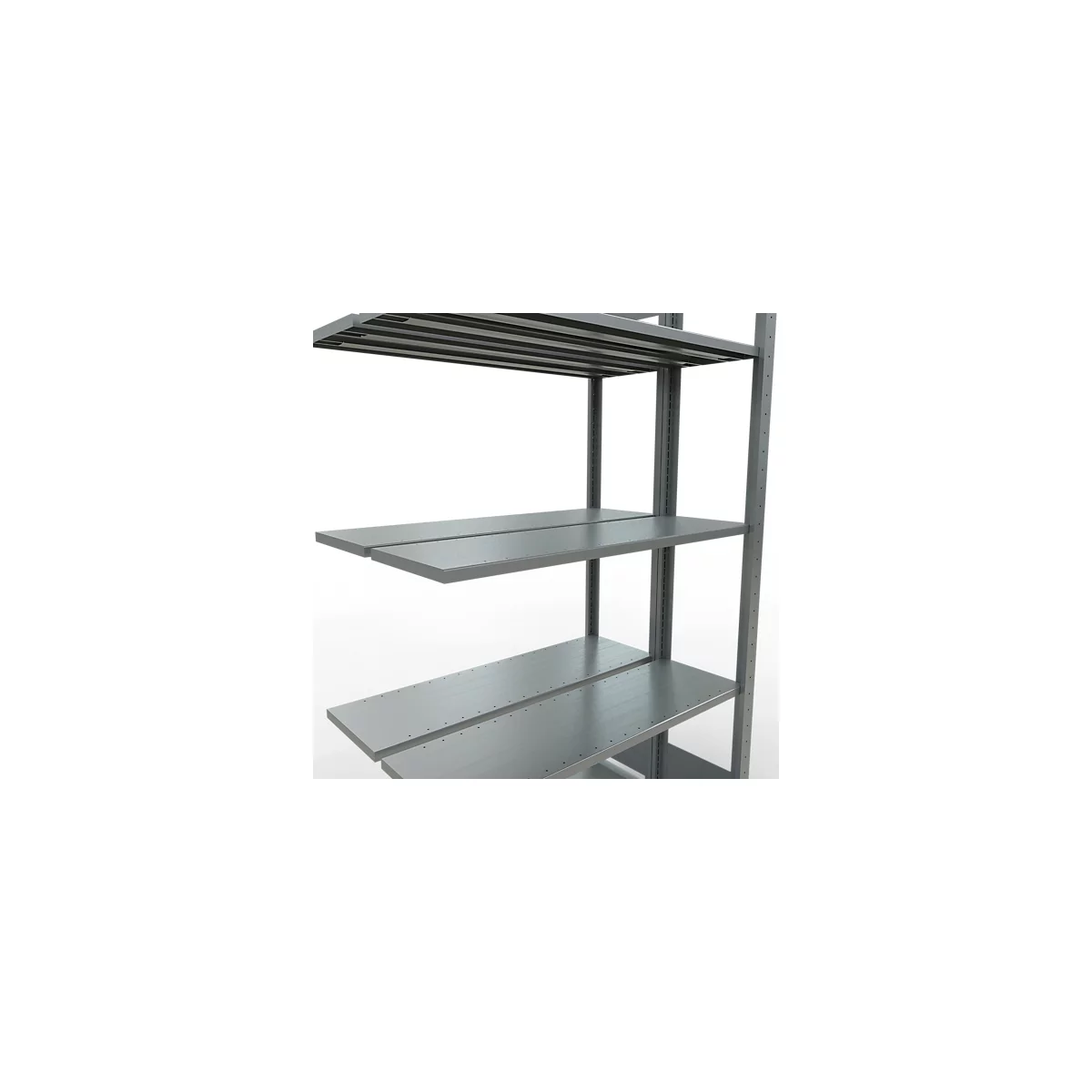 SCHULTE Lagertechnik - Rayonnage double emboîtable type 150 - 2000x1000x300 mm galv. 2x5 tablettes