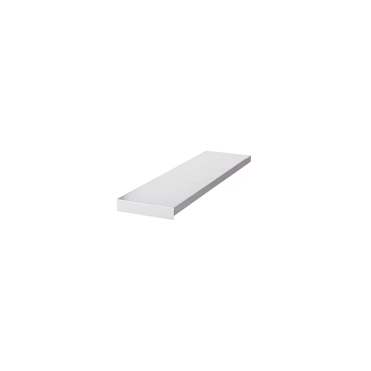 Schulte Lagertechnik Stalen paneel voor palletstellingen, dikte 1,5 mm, B 325 x H 40 mm, voor stellingdiepte 1100 mm, gegalvaniseerd, tot 320 kg