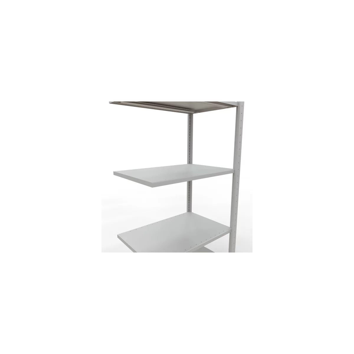 SCHULTE Lagertechnik - Stapelaanbouw met lengtebout - 2000x750x500 mm, type 150 kg
