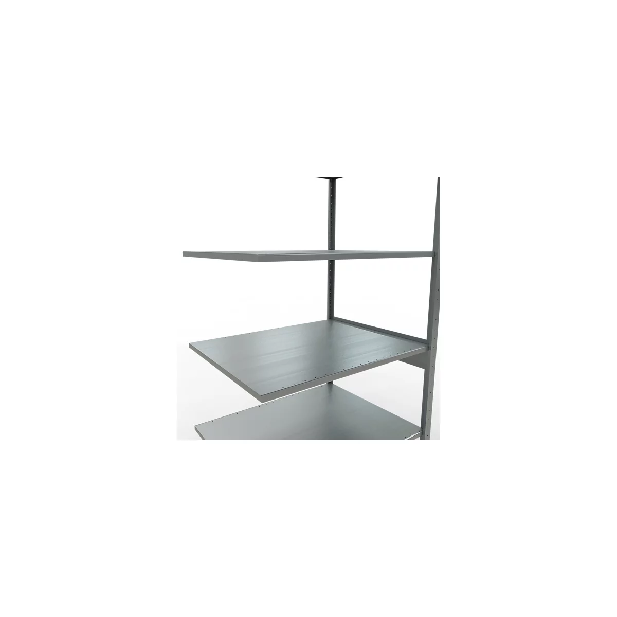 SCHULTE Lagertechnik - Stapelaanbouw met lengtebout - 2500x1000x800 mm, type 150 kg