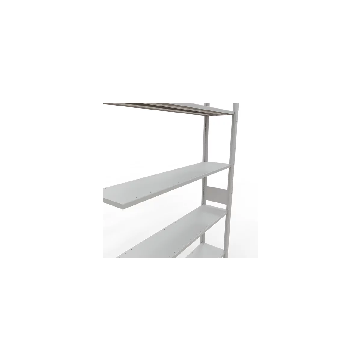 SCHULTE Lagertechnik - Stapelaanbouw met lengtebout - 3000x1300x300 mm, type 150 kg