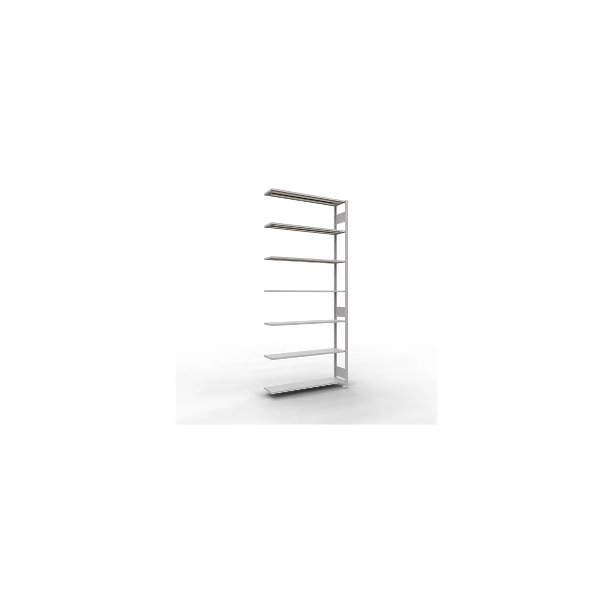 SCHULTE Lagertechnik - Stapelaanbouw met lengtebout - 3000x1300x300 mm, type 150 kg
