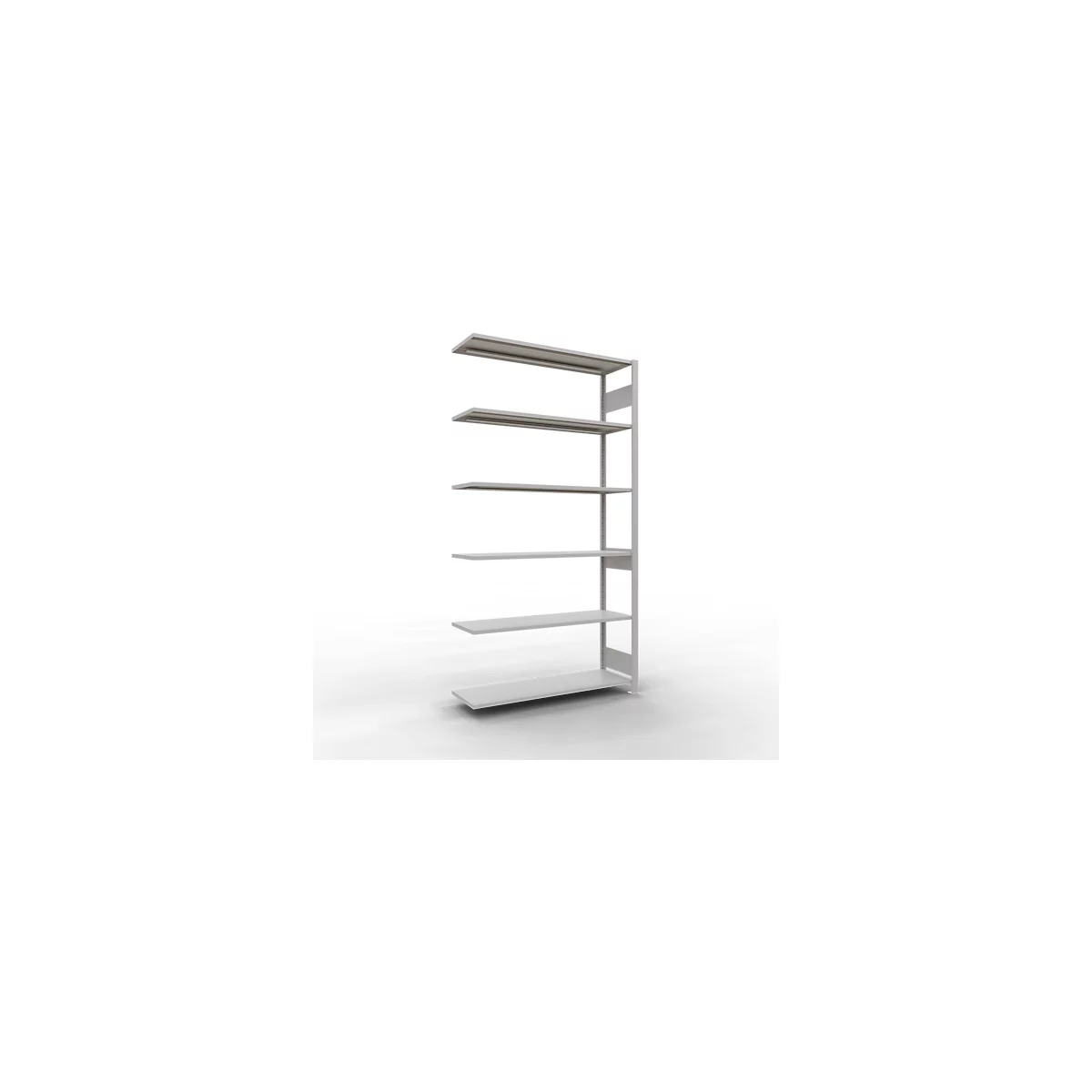 SCHULTE Lagertechnik - Stecks.Anbaur. mit Längenriegel - 2500x1300x400 mm, Typ 150 kg