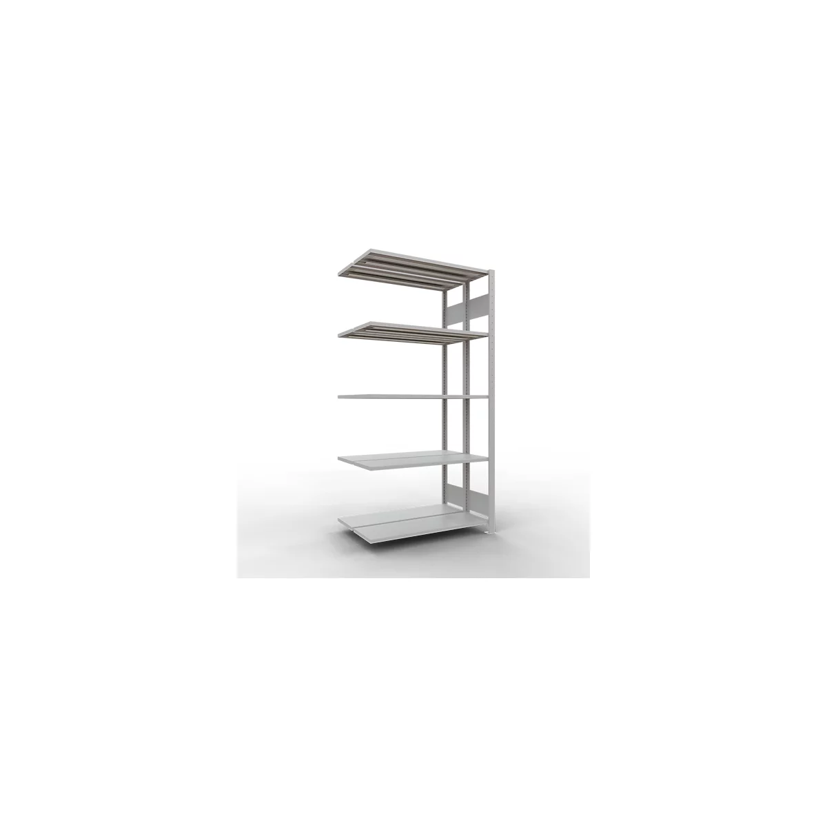 SCHULTE Lagertechnik - Stecks.Doppelanbauregal Typ 150 - 2000x1000x2x300 mm 2x5 Böden