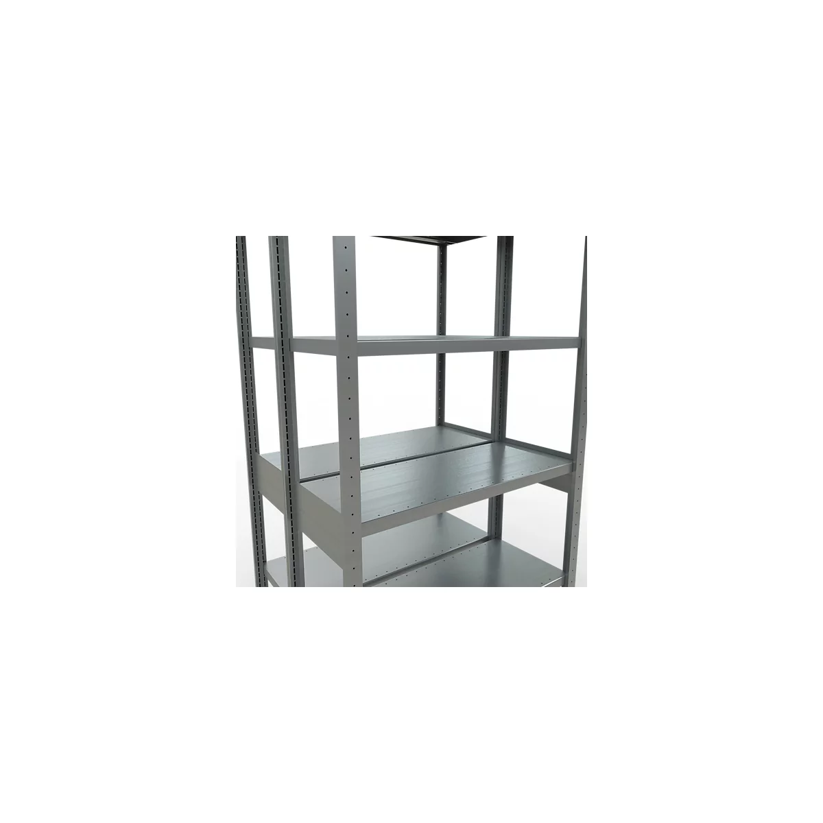 SCHULTE Lagertechnik - Stecks.Doppelgrundr. Typ 250 kg - 2500x1000x2x400 mm, 12 Böden